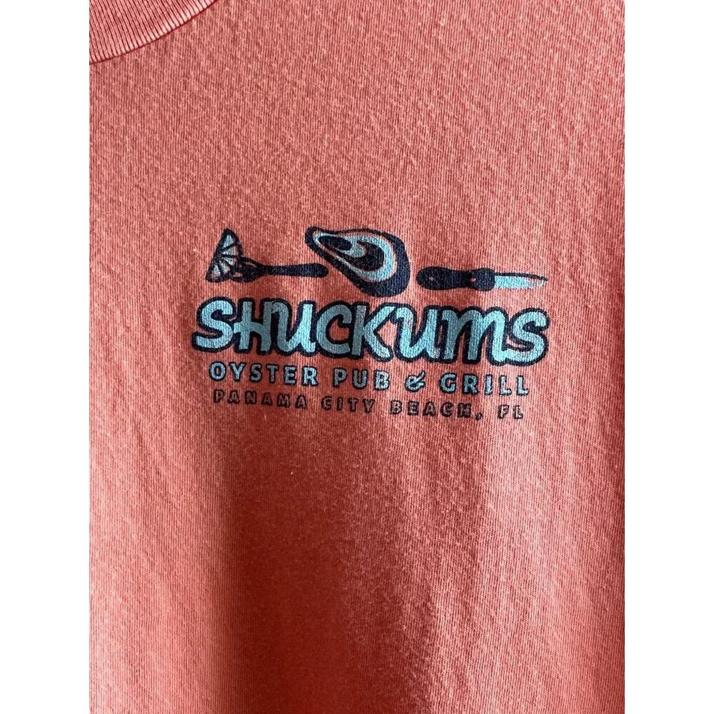Shuckums Oyster Pub & Grill T-Shirt Womens M Panama City Beach - Picture 2 of 5